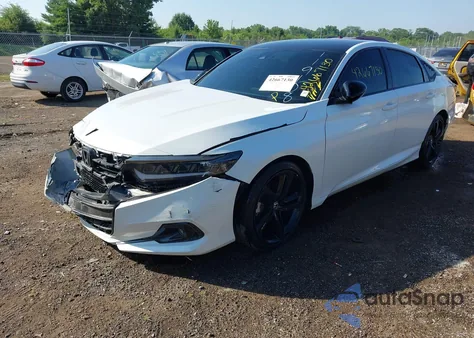 2022 Honda Accord Sport z USA, uszkodzony, nr VIN 1HGCV1F39NA119108
